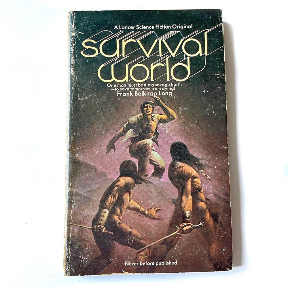 SURVIVAL WORLD Frank Belknap Long Vintage 1972 Magnum Science Fiction Paperback